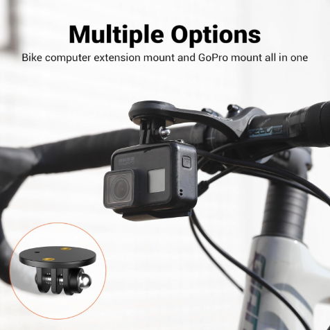 CooSpo Quick Bike Mount – Fits Garmin, Wahoo, Bryton & GoPro Front Mount
