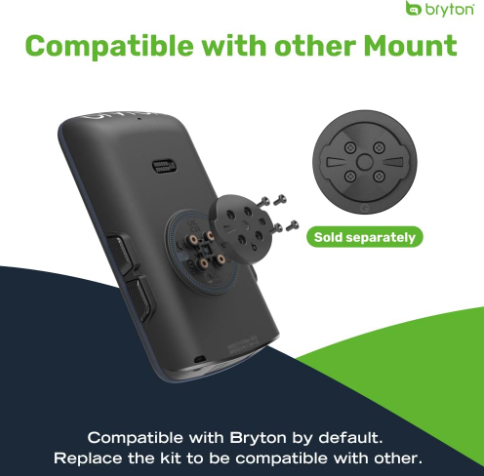 Bryton S810 GPS Cycling Computer – 3.5 Display, 50H Battery, Offline Europe Maps